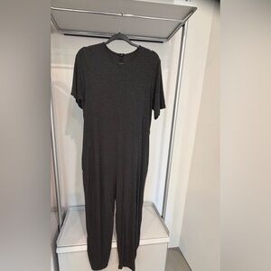 HATCH Dark Gray Maternity Jumpsuit